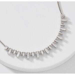 Nadri Mixed Baguette Chain Necklace